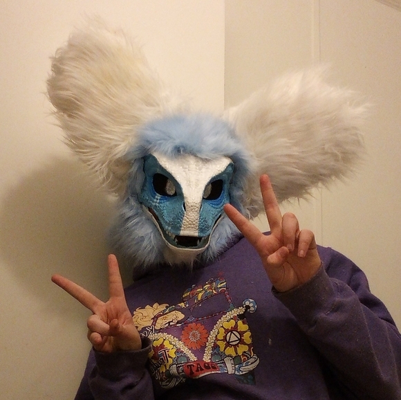 Dino mask/ fursuit partial - Picture 3 of 3
